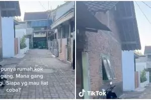 Rumah antipamer, 11 penampakan hunian tema tropis di dalam gang ini bikin tetangga auto minder