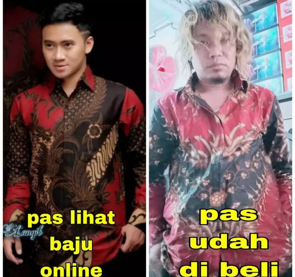 ekspektasi vs realita saat beli baju © berbagai sumber ekspektasi vs realita saat beli baju © berbagai sumber