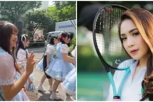 Ditolak foto bareng girlband Jepang, attitude Nagita Slavina banjir pujian