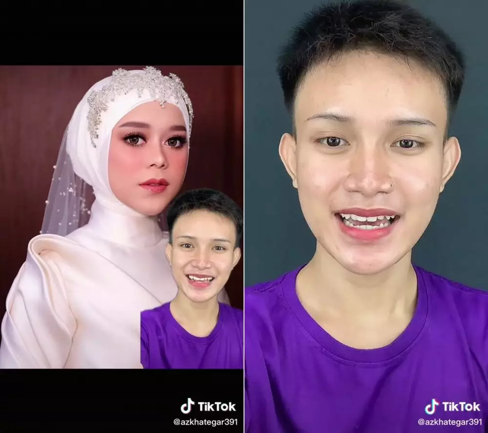 recreate makeup lesti © TikTok recreate makeup lesti © TikTok