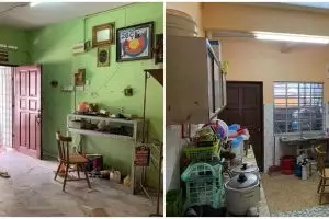 Jadul jadi mewah, ini 6 before dan after rumah tua di makeover jadi hunian bergaya American Classic