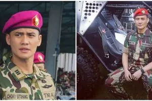 Presenter top Tanah Air ini cucu perwira TNI AD, intip 11 potretnya saat pakai seragam tentara