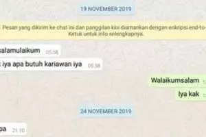 11 Chat lucu antara HRD dan orang nyari kerja ini bikin emosi jiwa, kesabaran tipis jangan sampai baca