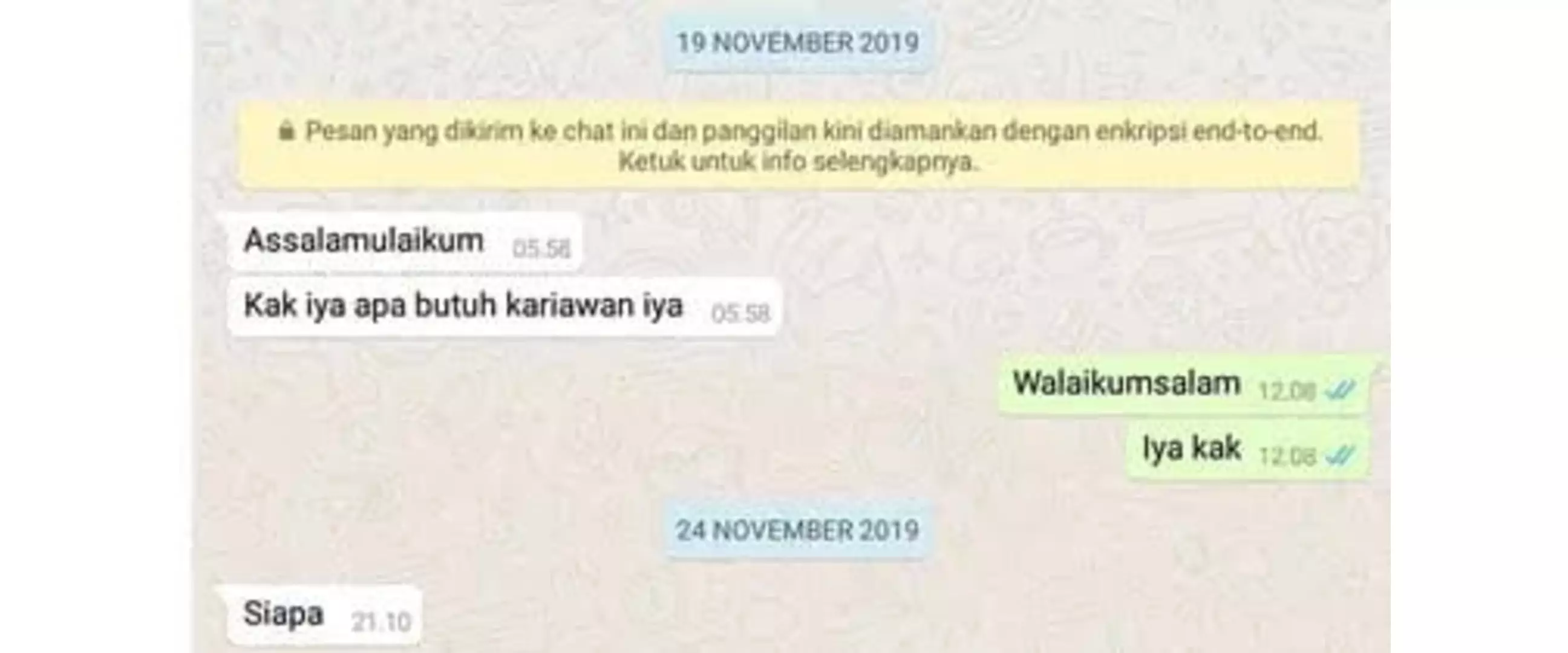 11 Chat lucu antara HRD dan orang nyari kerja ini bikin emosi jiwa, kesabaran tipis jangan sampai baca