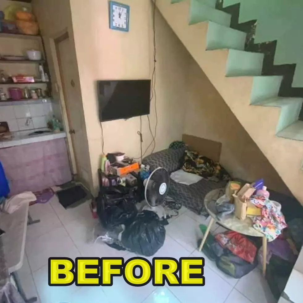 Dulu tampak berantakan, 11 potret makeover rumah mungil dua lantai ini hasilnya jadi minimalis modern