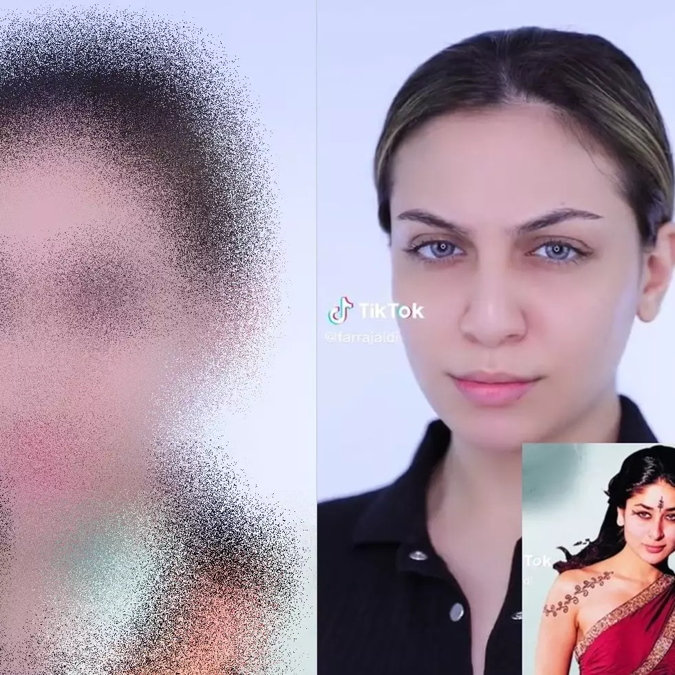 Wanita ini recreate makeup Kareena Kapoor di film Asoka, hasilnya alih-alih mirip tapi bikin salfok