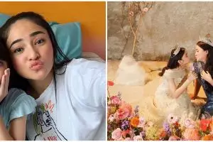 Punya wajah bak copy paste, intip 11 momen kebersamaan Marshanda dan Sienna dari kecil hingga kini