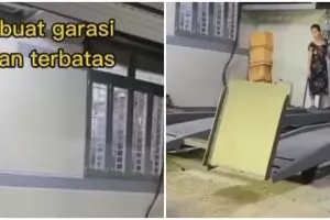 Tak perlu parkir di jalan, begini ide cerdas bikin garasi mobil di lahan rumah terbatas