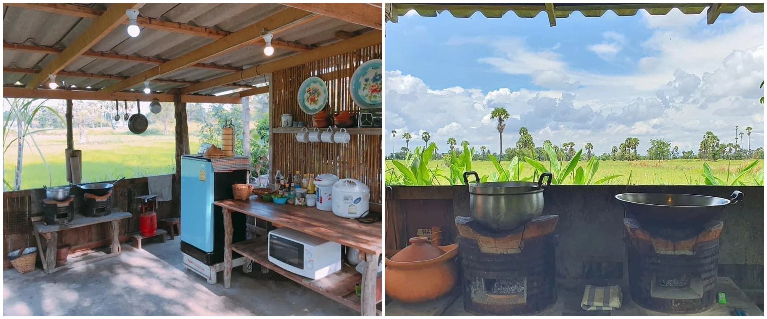 Berada di tengah sawah, intip 9 potret rumah bilik bambu yang bikin penghuninya betah tinggal