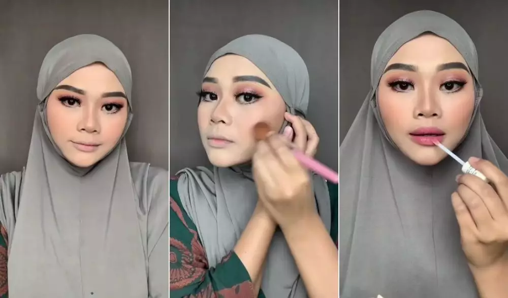 recreate makeup krisdayanti © TikTok recreate makeup krisdayanti © TikTok