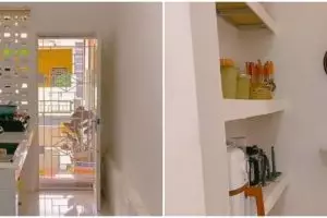 Dapur segaris ini penataan perabotannya rapi, intip 7 potretnya yang bikin penghuninya betah masak