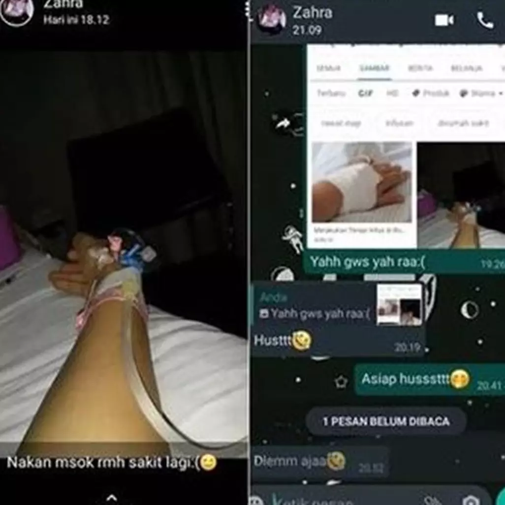 11 Chat lucu pura-pura sakit ke teman ini ketahuan banget bohongnya, bikin kesal