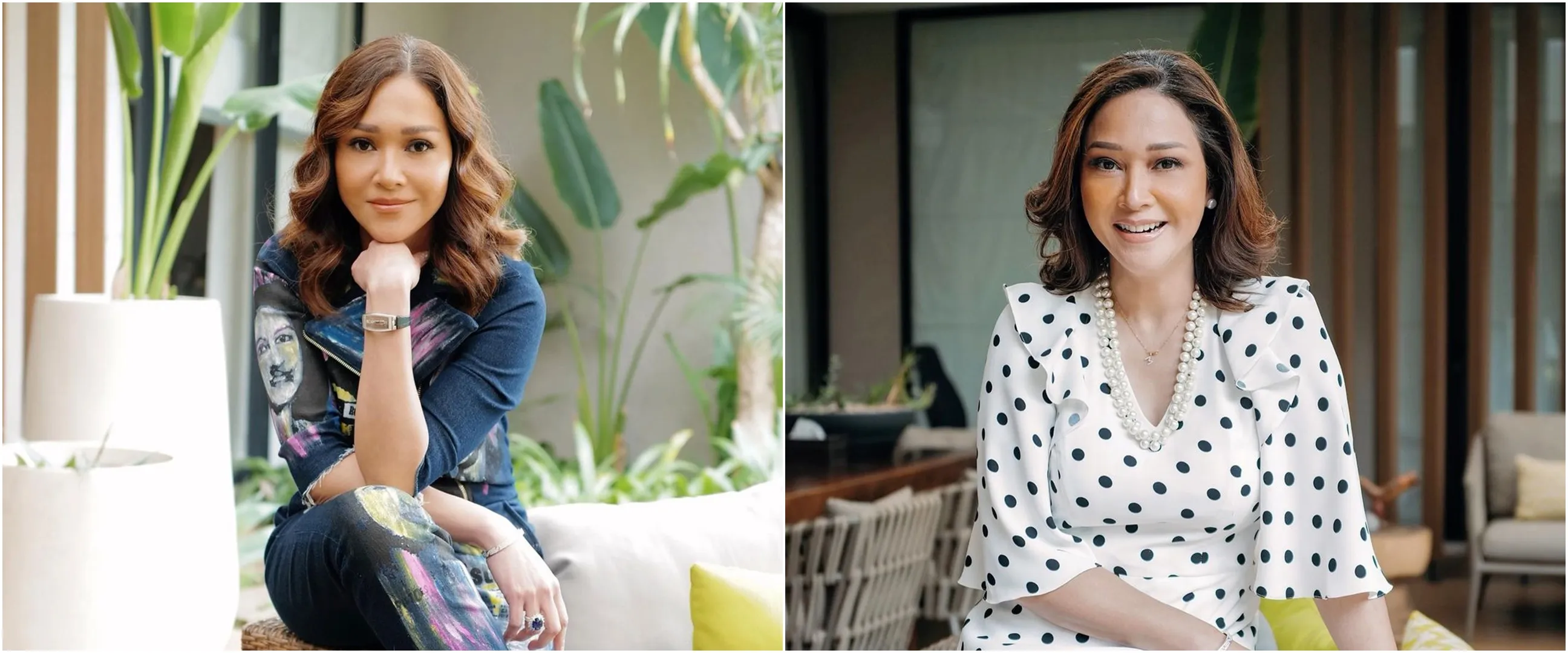 Parasnya disebut bak pakai formalin, 9 potret Maia Estianty pakai & tanpa makeup ini cantiknya natural