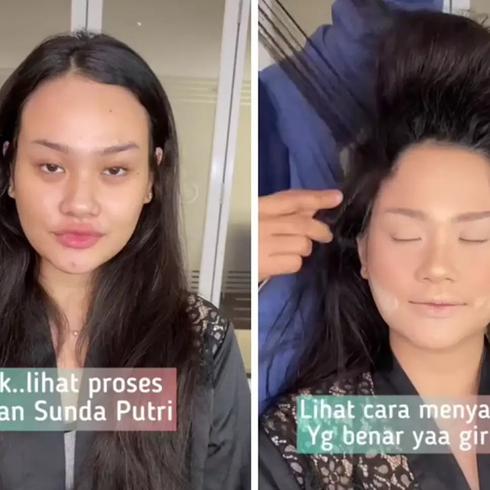 Potret wanita dirias MUA jadi pengantin Sunda Putri, hasil akhirnya bikin kagum