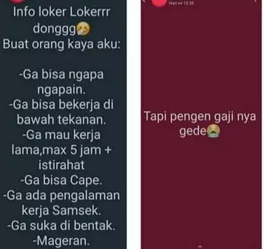 13 Status lucu orang nyari lowongan kerja © berbagai sumber