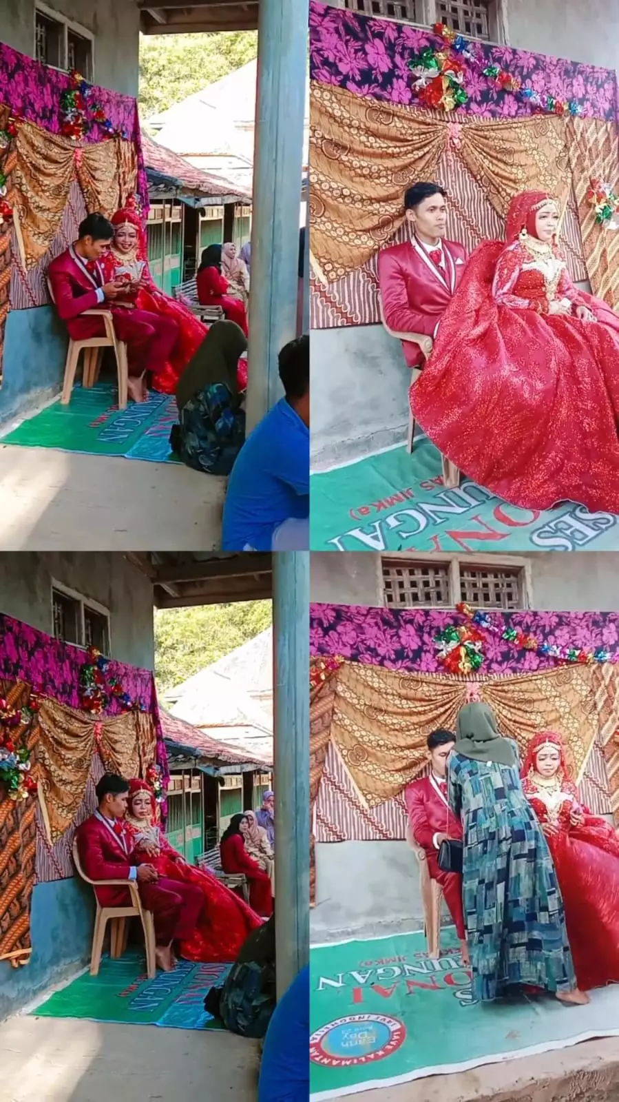 menikah di teras rumah © TikTok menikah di teras rumah © TikTok