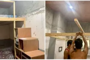 Makeover kamar mungil jadi lebih estetik dengan konsep mezzanine, intip 8 potretnya