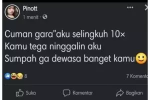 11 Status lucu ini captionnya penuh plot twist bikin bengong, mikirnya kok gitu sih?