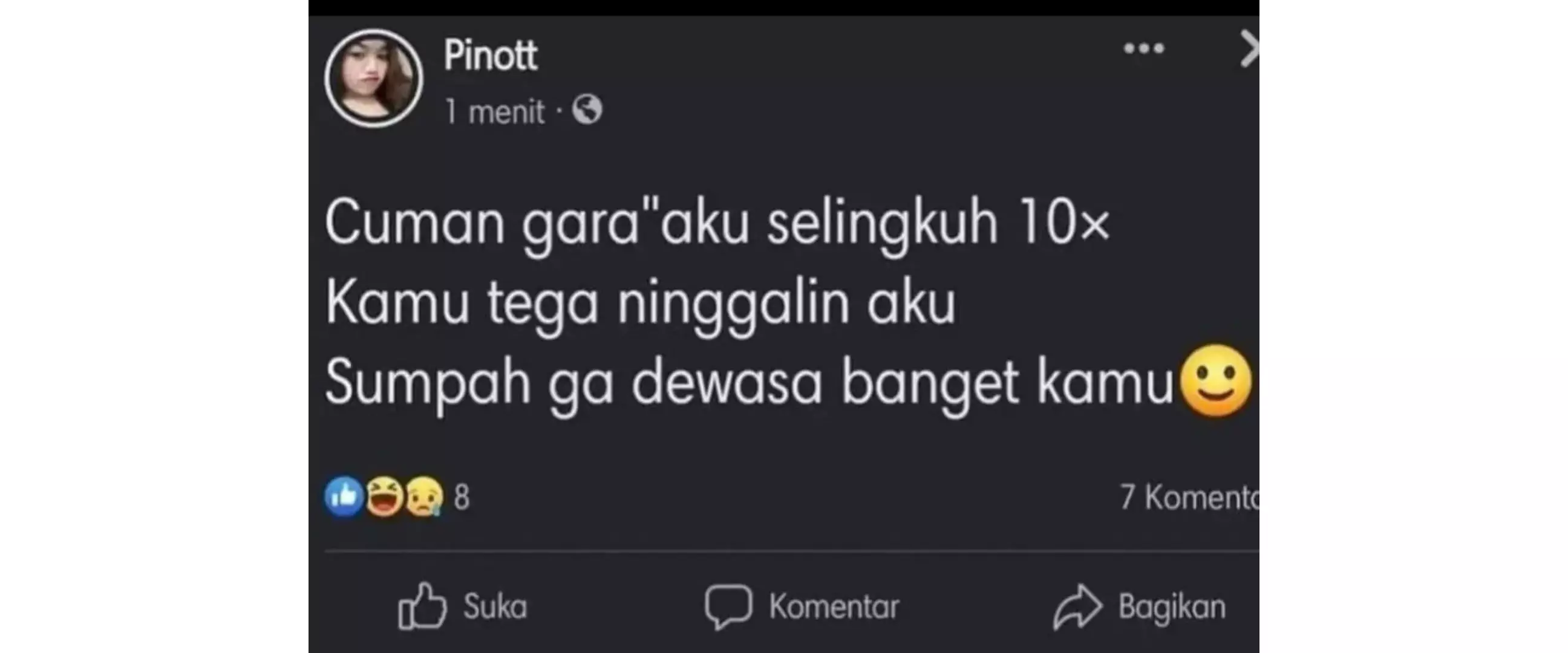 11 Status lucu ini captionnya penuh plot twist bikin bengong, mikirnya kok gitu sih?