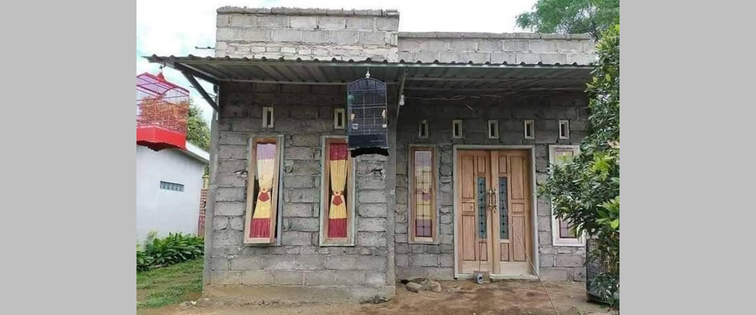 Rumah belum jadi ditata estetik dan penuh warna ini bikin nyaman yang lihat, intip 7 potretnya