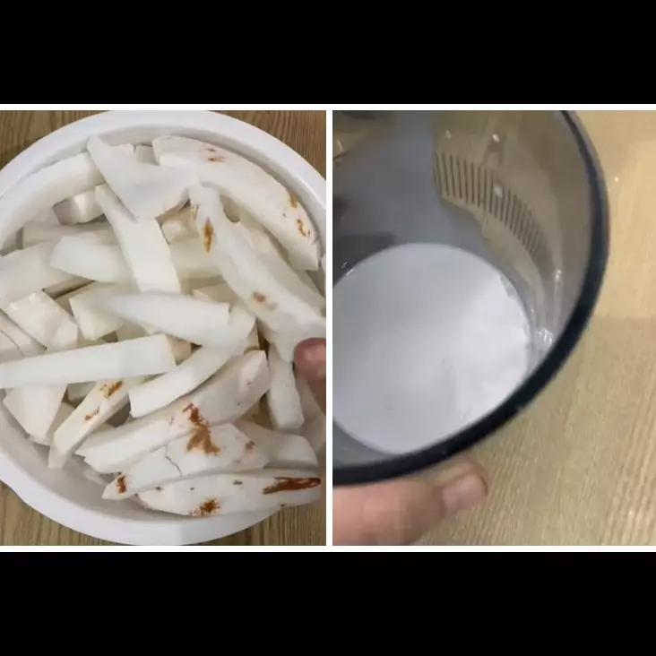 Tanpa mesin atau alat parut khusus, ini trik cepat memarut dan memeras kelapa buat jadi santan