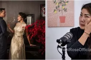 Tak kuasa menahan tangis, Inge Anugrah ungkap alasan ikhlaskan anak-anak tinggal bersama Ari Wibowo