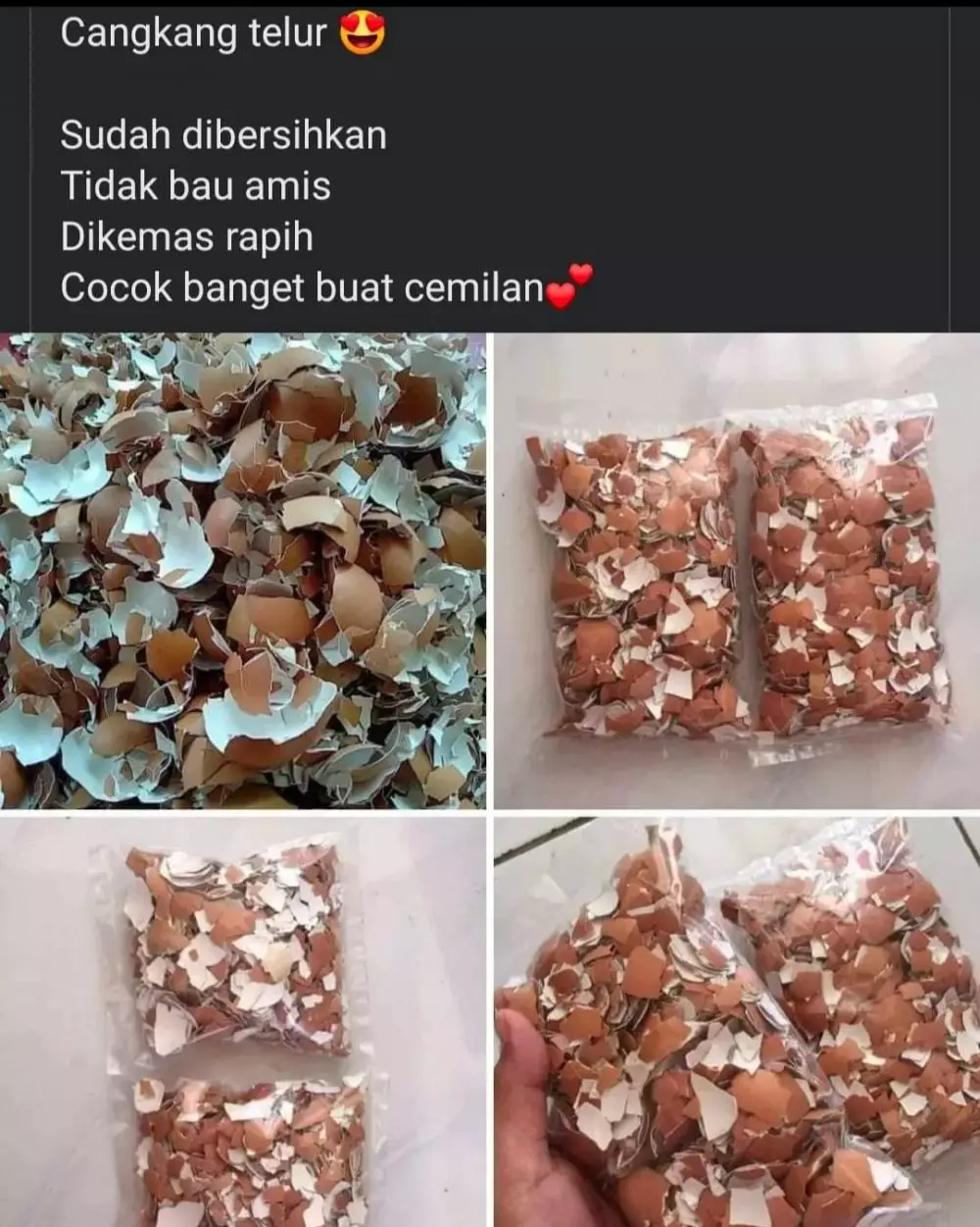 Potret kocak cemilan di rumah © berbagai sumber