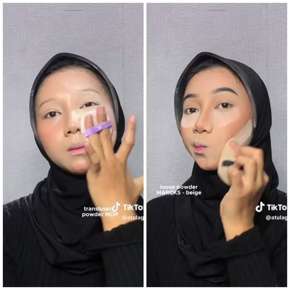 makeup wisuda sendiri © TikTok