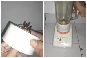 Cuma pakai 1 alat, begini cara mengatasi bagian tengah blender yang bocor
