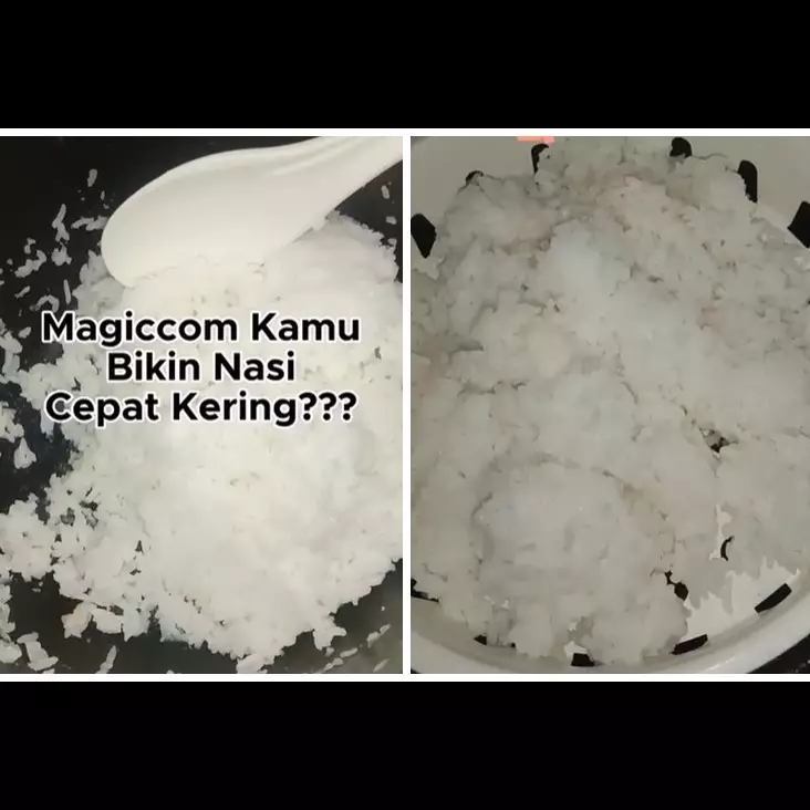 Cara jitu menyimpan nasi di magic com agar selalu hangat tapi tak kering, cukup gunakan 1 alat
