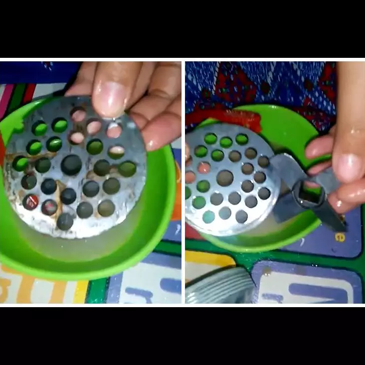 Bukan pakai baking soda, ini trik menghilangkan karat pada gilingan daging agar kembali kinclong