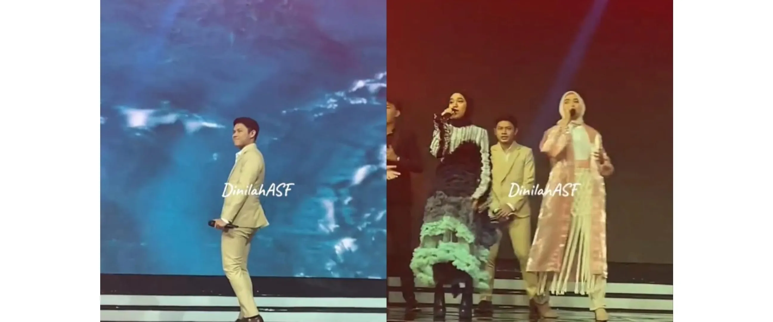 Momen Rony Idol bantu kameramen TV terjatuh padahal lagi live bareng Alan Walker, aksinya tuai pujian