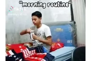 Perjuangan siswa SMA yang tinggal sendiri, rela bangun jam 1 pagi demi bisa penuhi kebutuhan hidup