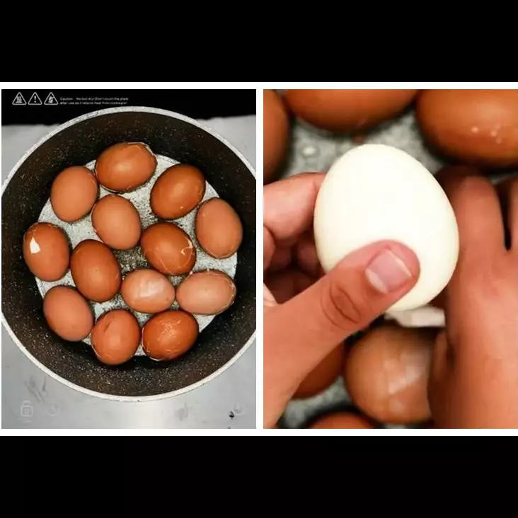 Cuma pakai 1 bahan dapur, ini trik merebus telur agar mudah dikupas dan hasilnya lebih mulus