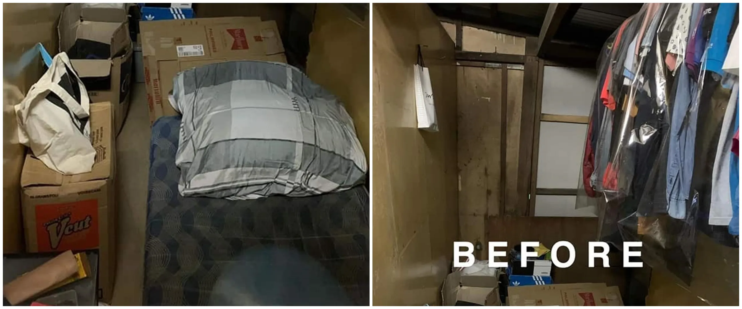 Kamar sumpek dari papan direnovasi jadi semi mezzanine, 9 transformasinya yang bikin lega