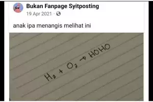 11 Potret kocak rumus matematika ini nyeleneh abis, anak IPA menangis melihatnya