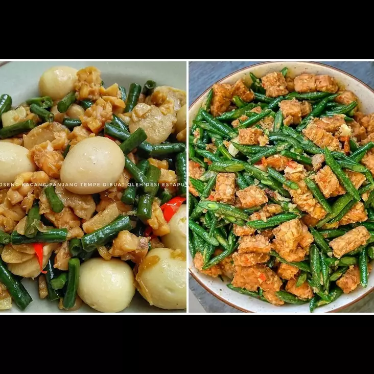 13 Resep oseng kacang panjang paling enak, praktis, sederhana, dan mudah dibuat