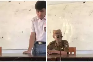 Siswa ini kena prank dikeluarkan dari sekolah karena belum bayar SPP, dibikin nangis saat ulang tahun