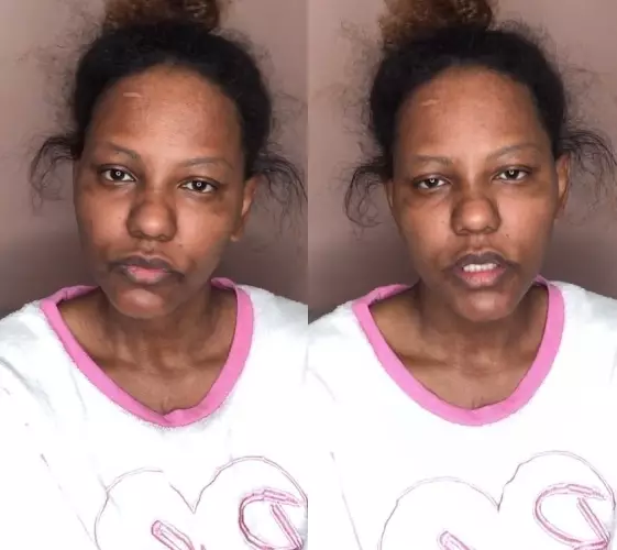 Wanita eksotis dandan bold © TikTok Wanita eksotis dandan bold © TikTok