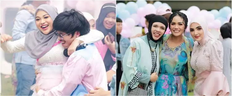 11 Momen gender reveal anak kedua Atta dan Aurel Hermansyah, full team dihadiri Gen Halilintar