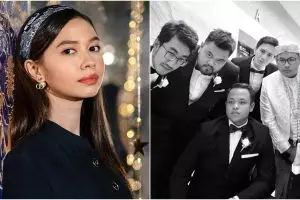 Tampil macho jadi groomsmen di nikahan sahabat, 9 gaya Yuki Kato bikin terkesima