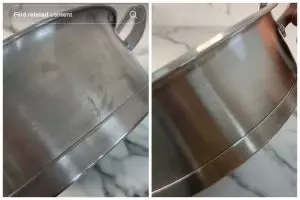 Trik atasi panci kusam walaupun sudah dicuci, cuma pakai 2 bahan dapur