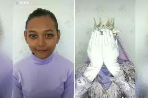 Gadis kulit sawo matang dirias MUA jadi layaknya Barbie berhijab, hasilnya bikin lupa paras aslinya