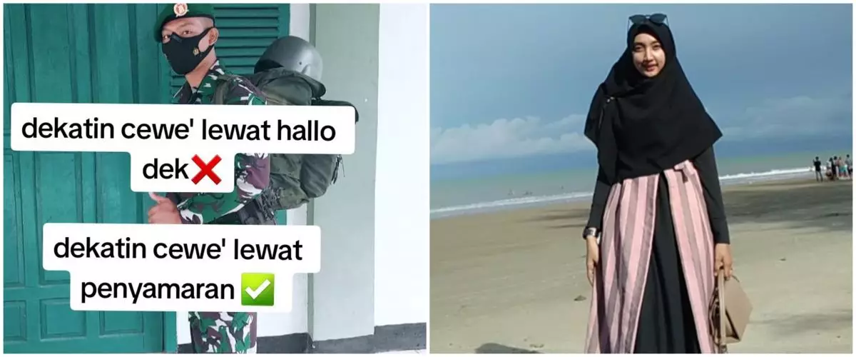 Jodoh harus dijemput, kisah anggota TNI sengaja menyamar jadi perantau untuk mendapatkan gadis tulus