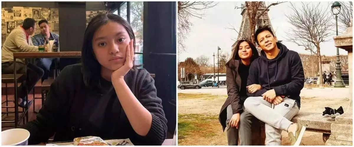 Momen perayaan ulang tahun ke-18 Alleia Anata anak Ariel NOAH, sumbang suara merdu di pesta