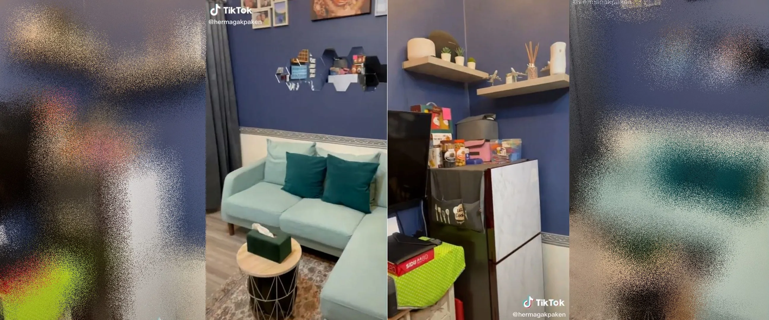 Sekilas mirip kos-kosan, 9 potret kontrakan tiga petak ini biar kecil tapi isinya komplit