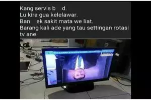 Definisi gabut maksimal, 11 potret kocak benda dipasang terbalik ini idenya nyeleneh abis