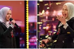9 Momen Putri Ariani musisi tunanetra tampil di America's Got Talent, Simon Cowell beri golden buzzer