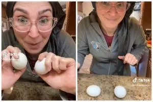 Trik mudah membedakan telur yang sudah direbus dan masih mentah tanpa memecah cangkangnya