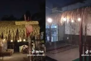 Jauh dari kesan estetik, warung kopi dengan desain horor ini auto bikin merinding